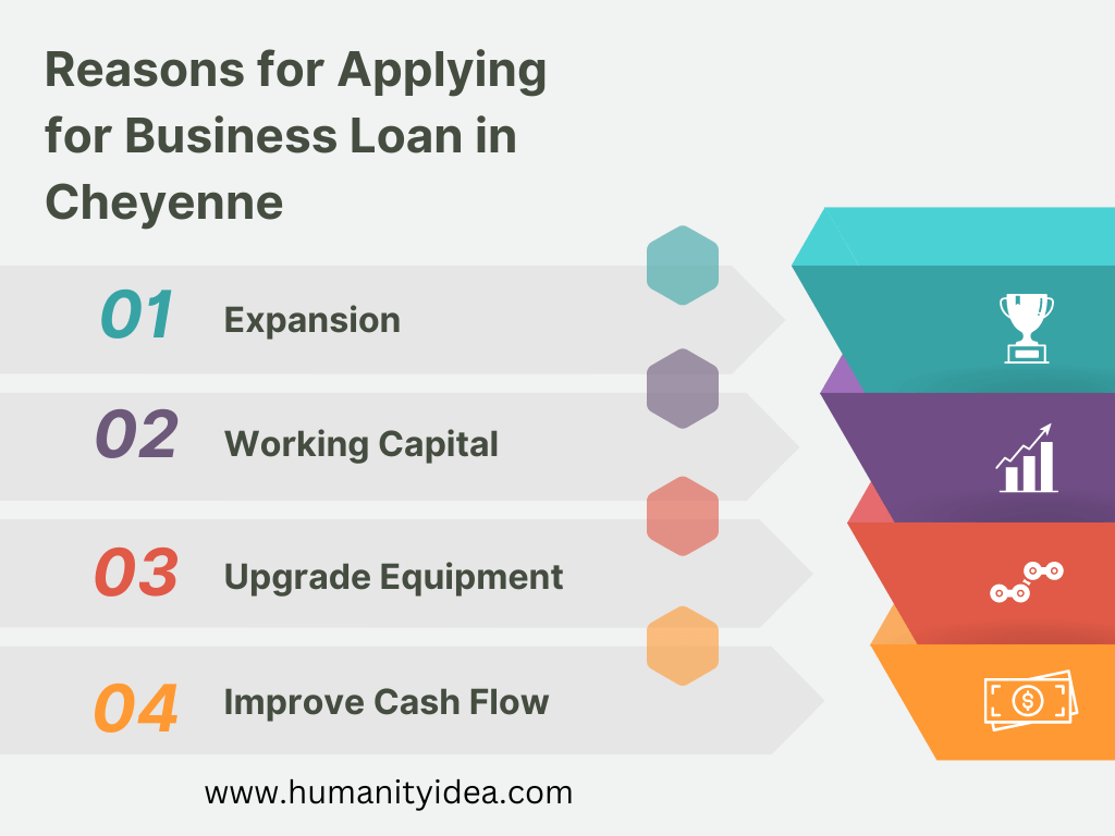 Reasons for Applying for Business Loan in Cheyenne